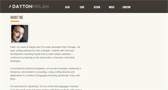 Desktop Screenshot of daytonnolan.com